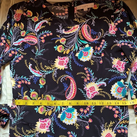 Loft Floral Dress - Picture 6 of 6